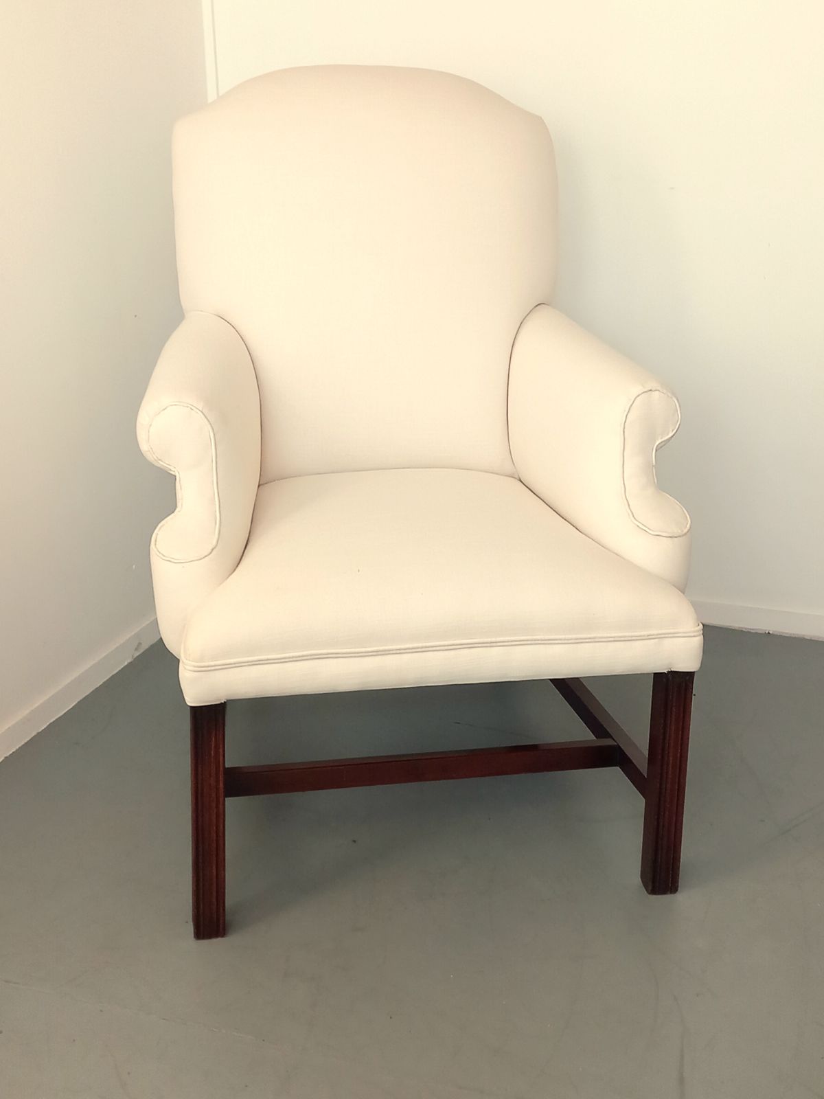 Mahogany Armchair, 1960s, Vintage photo furniture
