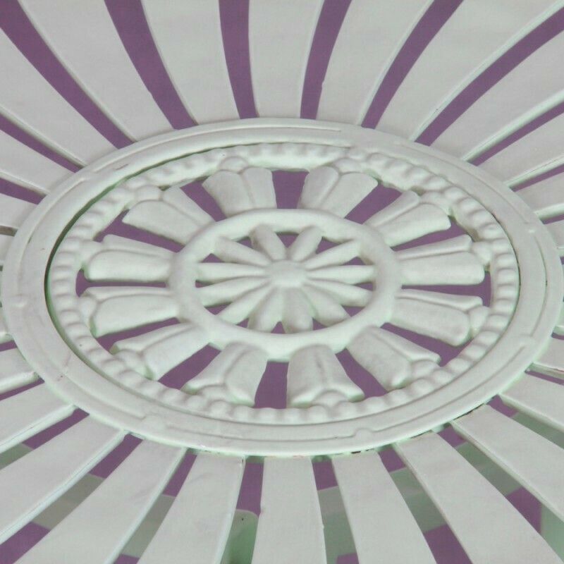 Round Metal Garden Table, 1990 photo furniture