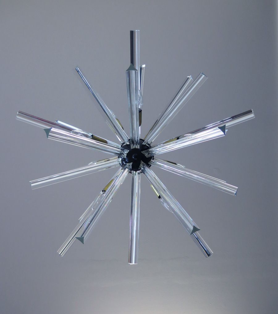 Crystal Prism Sputnik Chandeliers   30 Crystal Glass photo buy