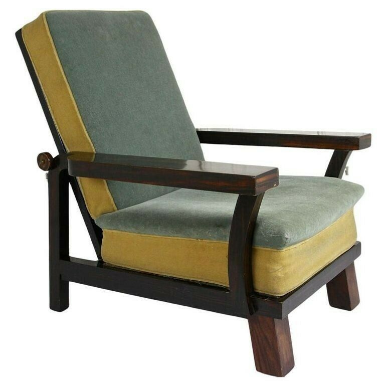 20th Century Art Deco Armchair "Sitzmaschine" By Fritz Gross, At Circa 1935