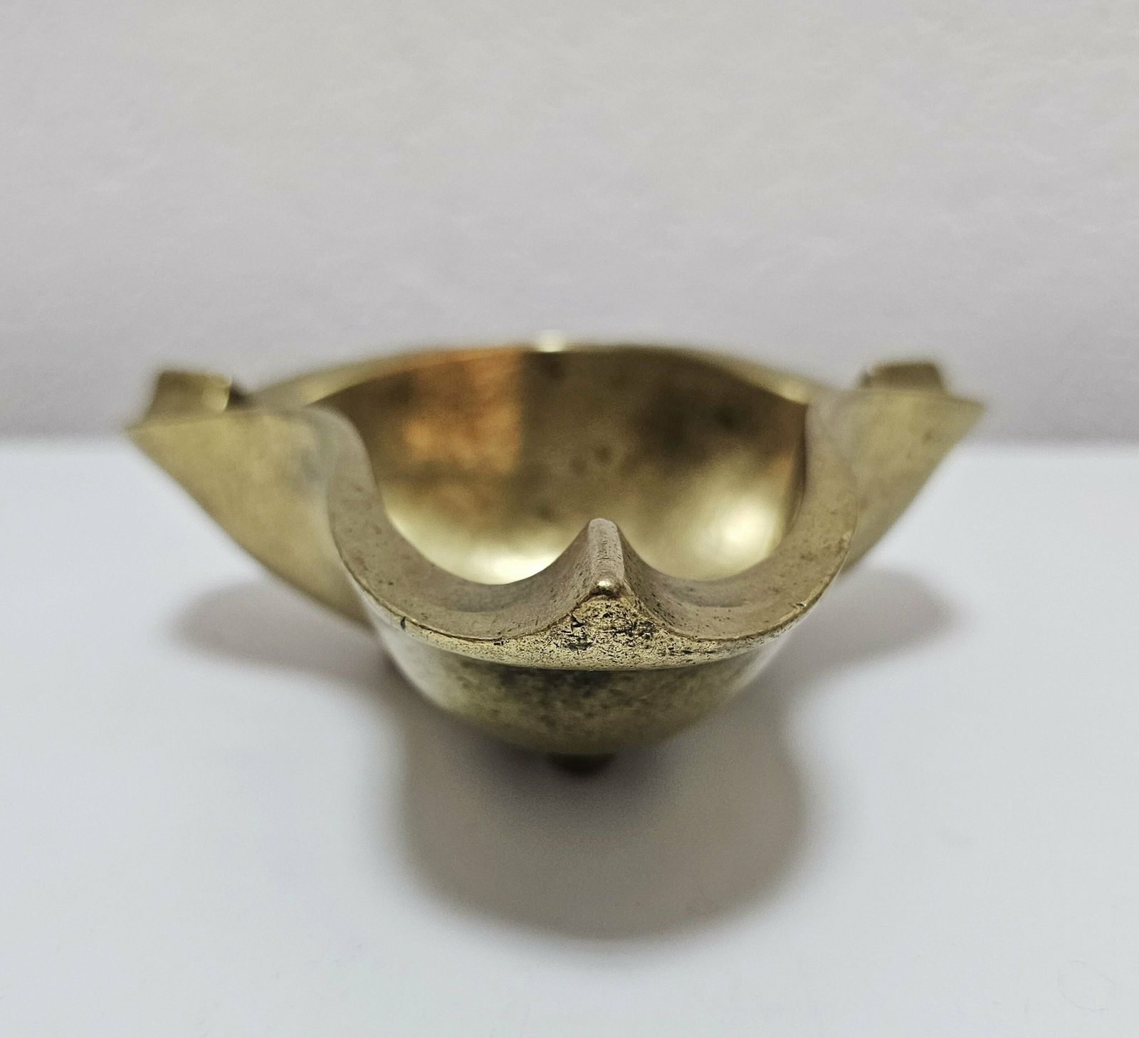 Extremely Rare Sculptural Brutalist Bronze Ashtray Designed By Heinz Goll // Made In Austria In 1960s photo buy