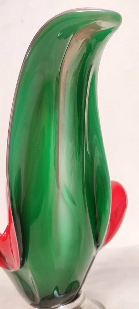 Vintage Italian Crystal Centerpiece, 1970s photo Home Decor