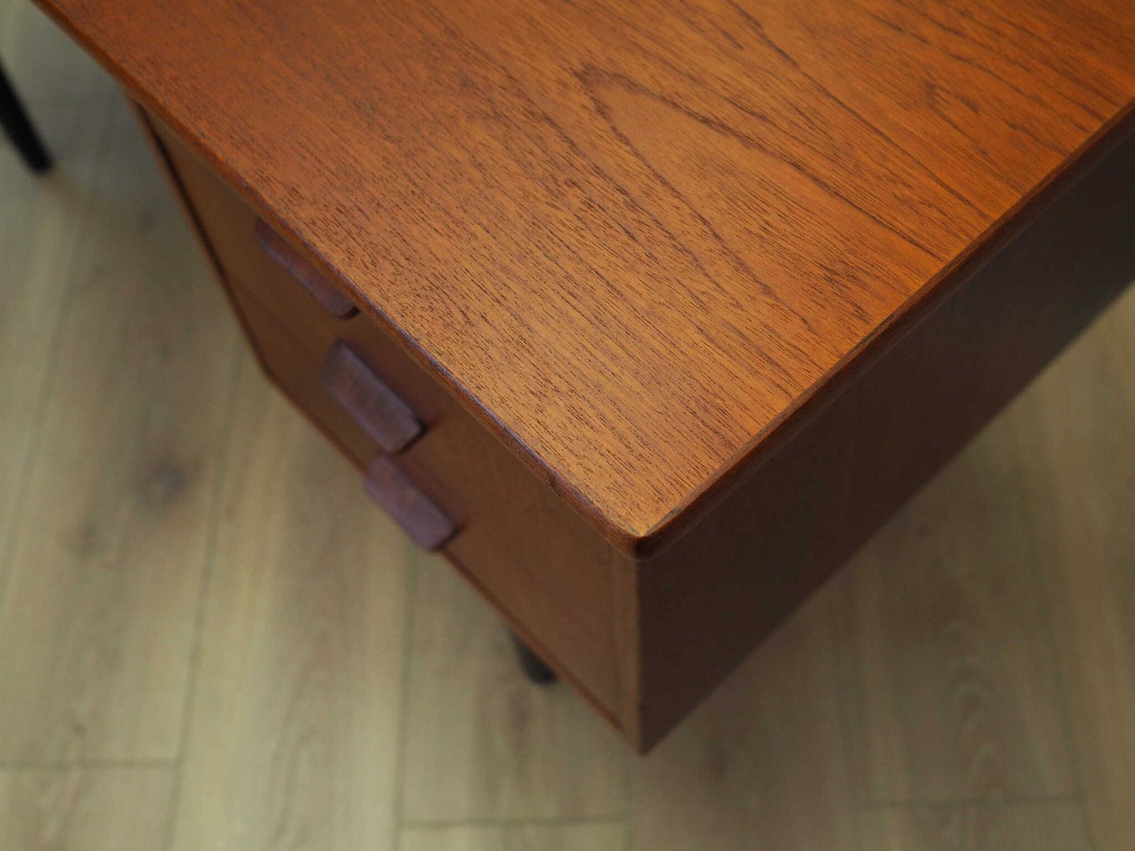 Meubels Teakhouten Bureau, Deens Design, Jaren 1970, Productie: Denemarken photo