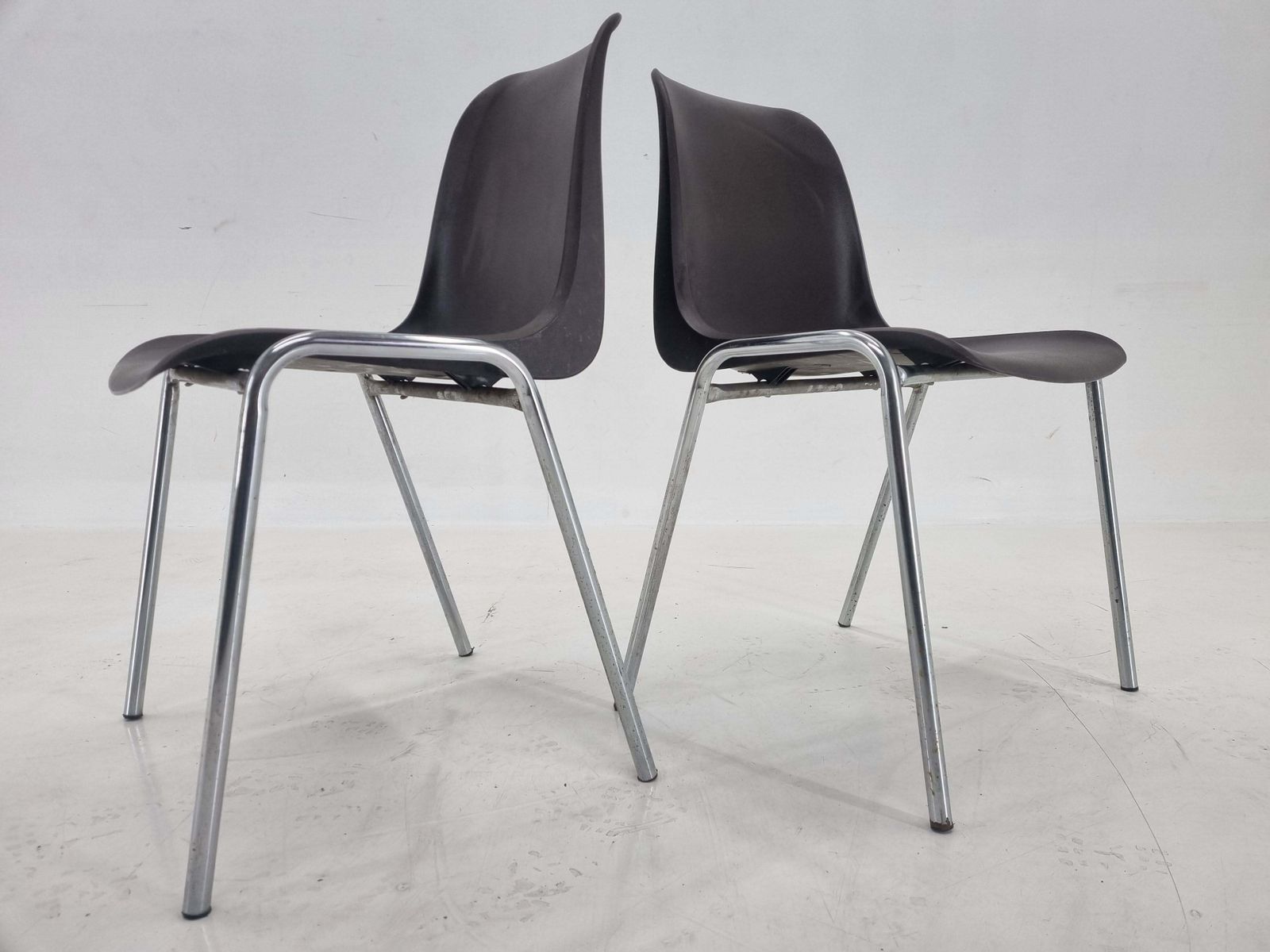 Set Of 2 Midcentury Chairs Europa Designed By Helmut Starke, 1990s photo furniture