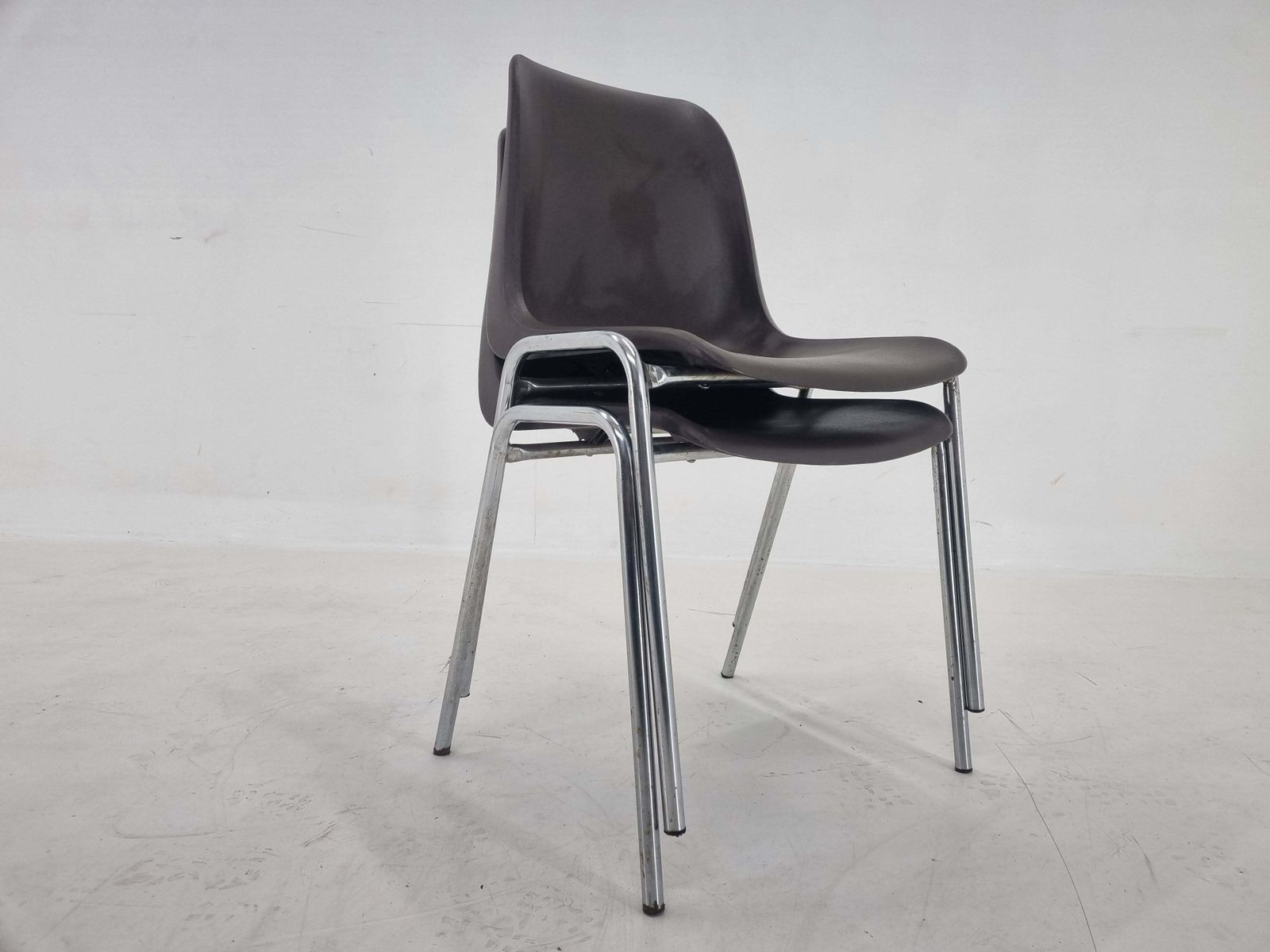 Set Of 2 Midcentury Chairs Europa Designed By Helmut Starke, 1990s photo vinterior
