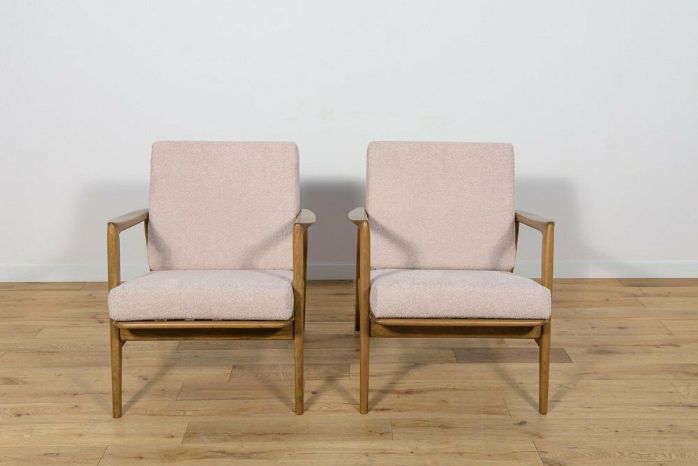 Mid Century Model 300 139 Armchairs From Swarzędz Factory, 1960s, Set Of 2 photo Furniture