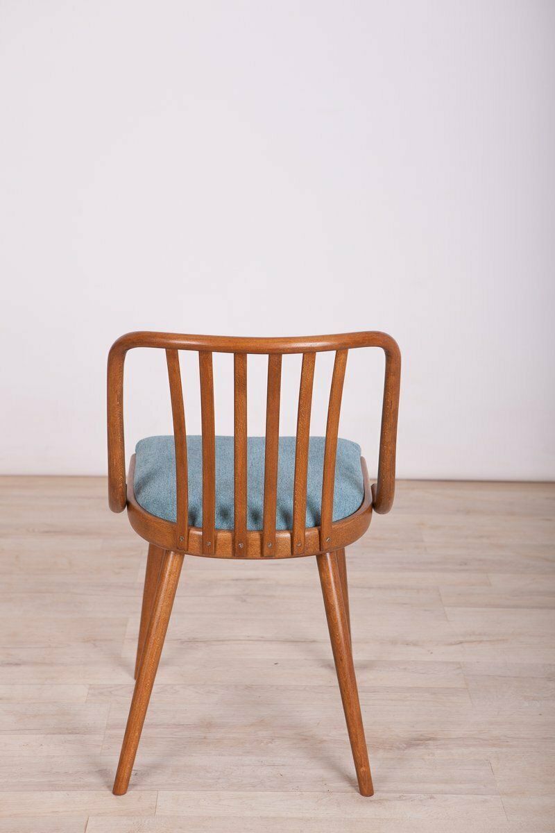 Furniture Dining Chairs Attributed To Antonin Suman For Ton, 1960s, Set Of 4 photo