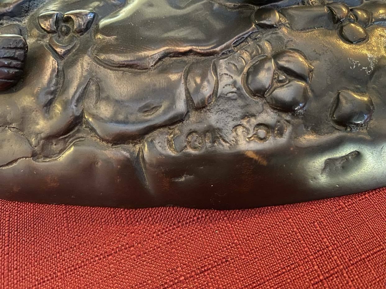 A French, Bronze Equine Statue In The Manner Of Guillaume Coustou (1677 1746), Dating To The Late 19th Century, Circa 1900.