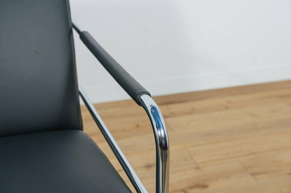 photo furniture Swedish Leather Armchair By Gunilla Allard For Lammhults, 1990s