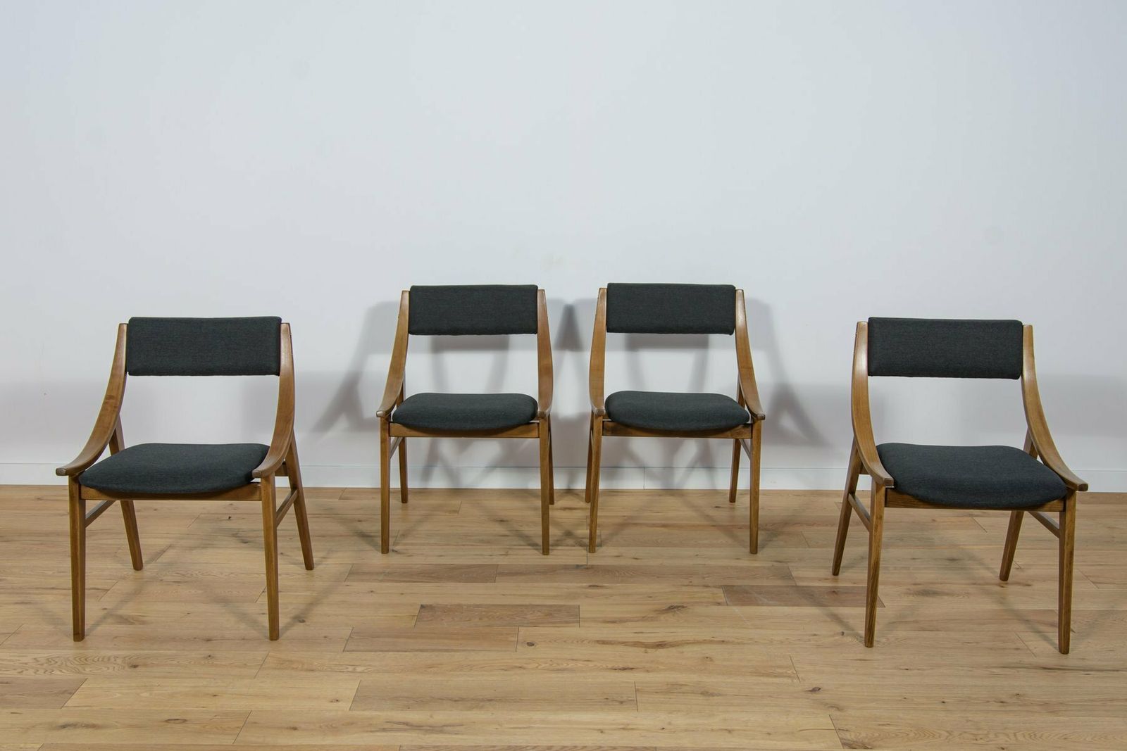 Polish Ski Jumper Chairs From Zamojska, 1970s, Set Of 4