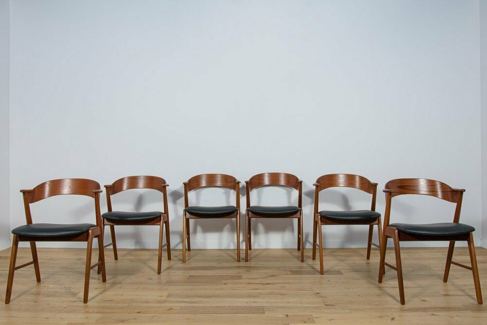 Mid Century Danish Teak Chairs From Korup Stolefabrik, Denmark, 1960s, Set Of 6 photo vinterior