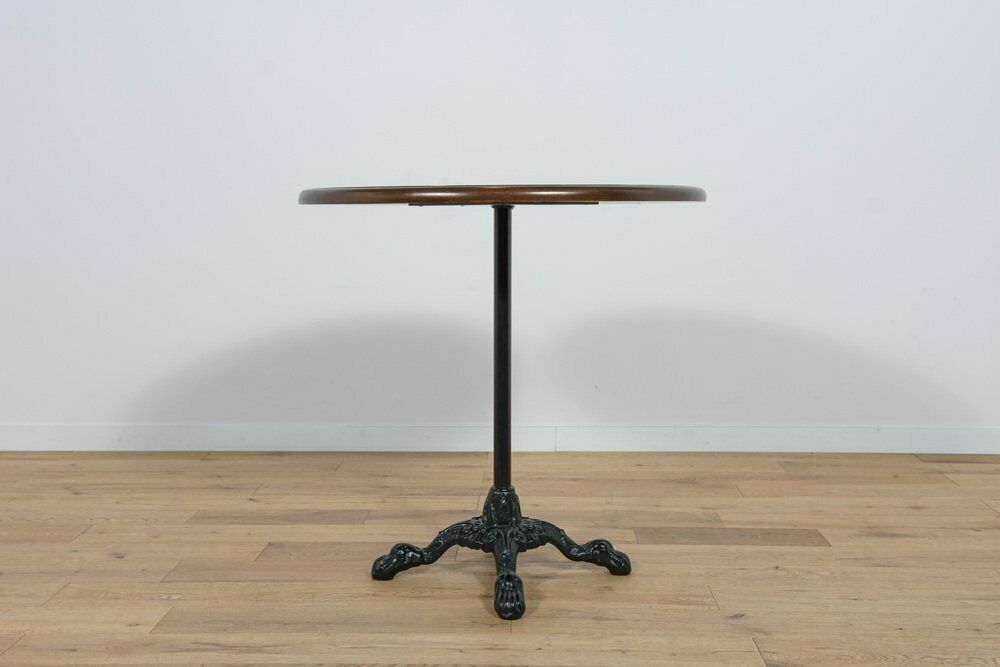 Art Nouveu Cast Iron And Wood Coffee Table, 1920s photo Furniture