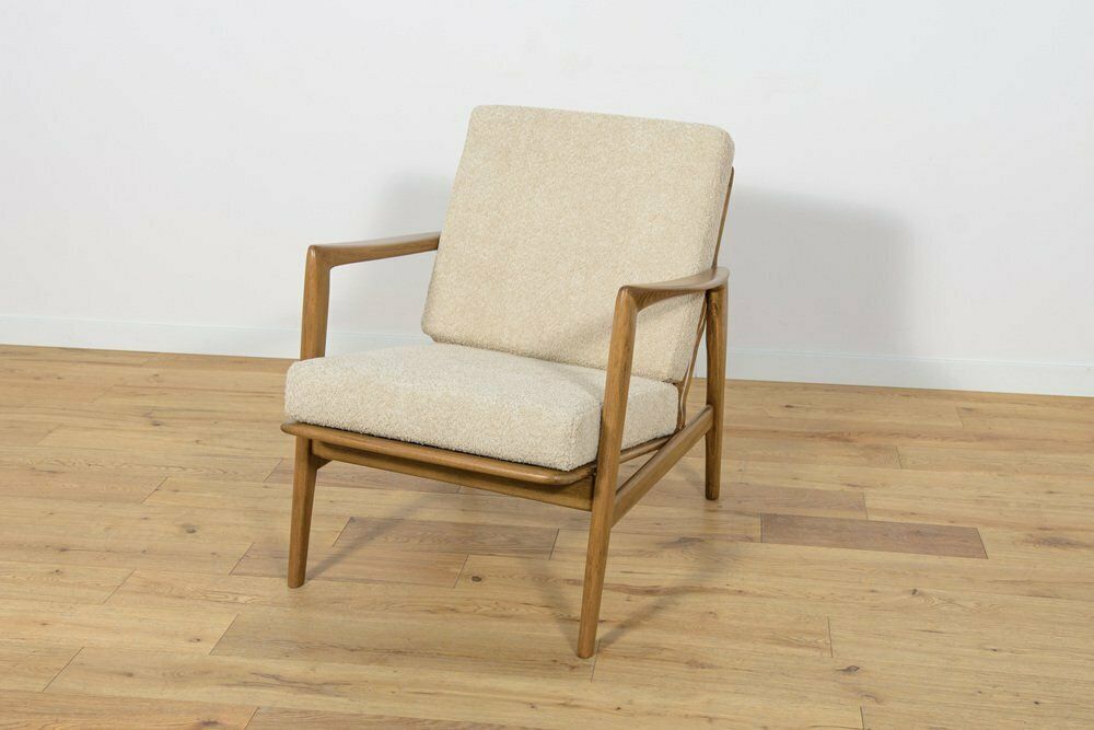 Mid Century Model 300 139 Armchairs From Swarzędz Factory, 1960s, Set Of 2 photo vinterior