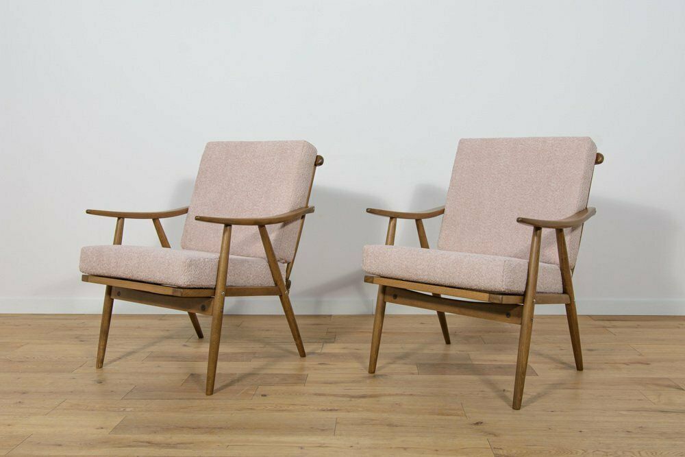 Mid Century Armchairs From Ton, 1960s, Set Of 2 photo Furniture