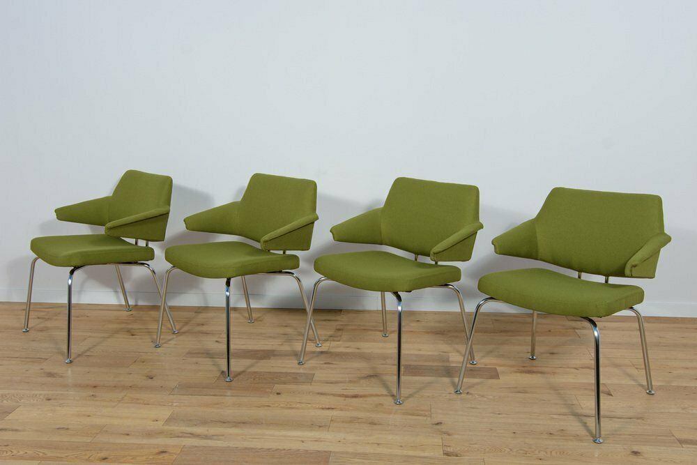 Mid Century Conference Armchairs By Jacob Jensen For Duba, 1960s, Set Of 4 photo furniture