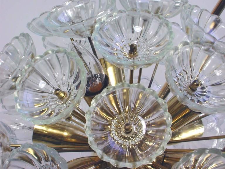 1960s German Sputnik Dandelion Twelve Light Chandelier photo vinterior