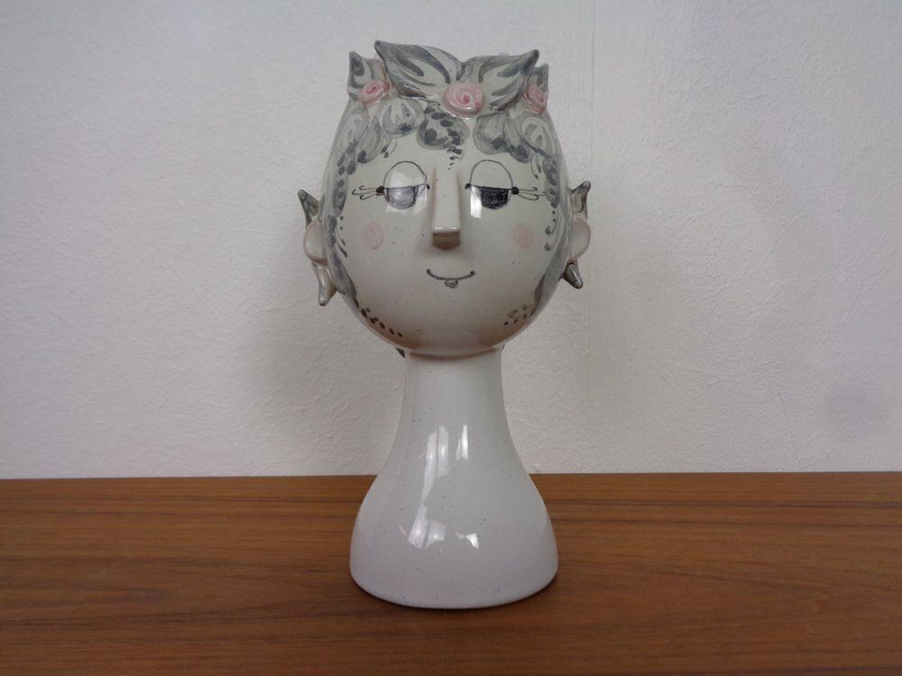Ceramic Titania Vase By Bjørn Wiinblad For Illums Bolighus, 1960s