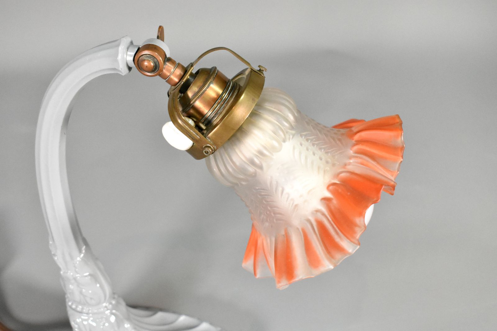 French Art Nouveau Desk Lamp, 1900s photo 300.0