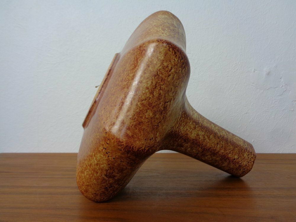 Italian Ceramic Vase By Roberto Rigon For Bertoncello, 1960s photo vintage