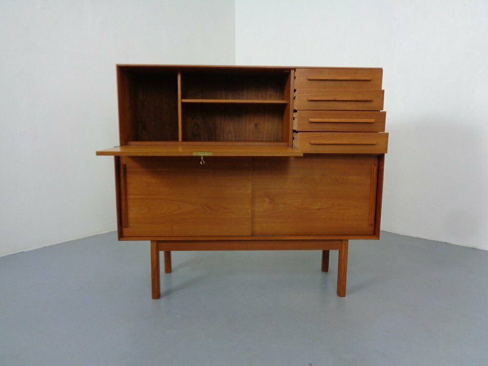 Teak Secretary From Meredew, Uk, 1960s photo for sale