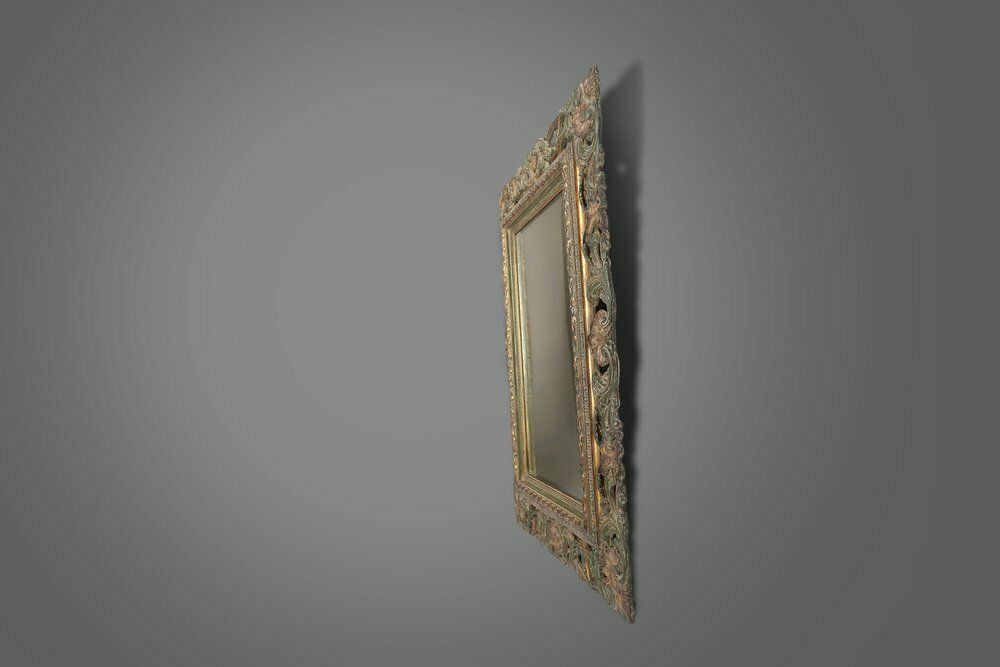 Vintage Baroque Style Mirror, 1970s photo furniture