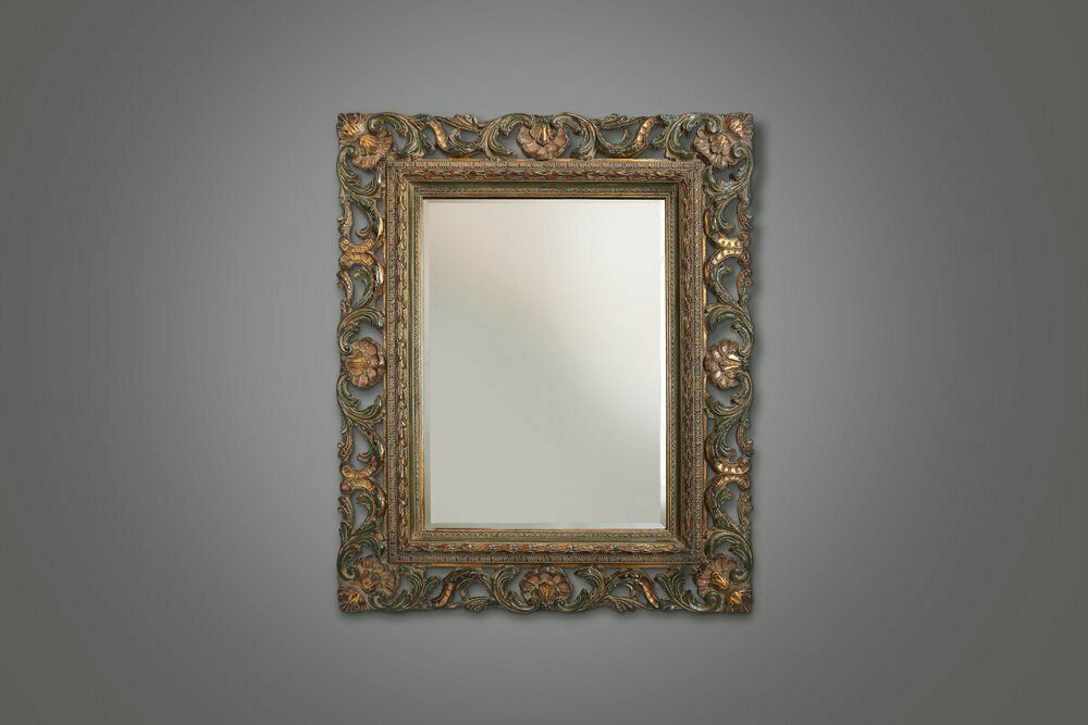 Vintage Baroque Style Mirror, 1970s photo Home Decor