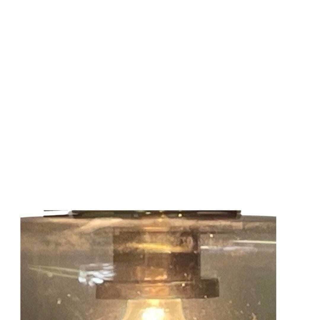 Space Age Design   Raak Amsterdam   B 1065   Hanging Pendant   'Gold Bowl'   Smoked Glass And Brass Mount photo furniture