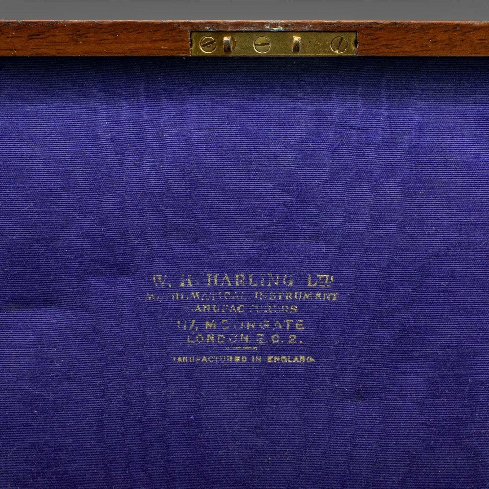 photo for sale Antique Cased Draughtsman's Set, English, Drawing Tools, Wh Harling, Edwardian