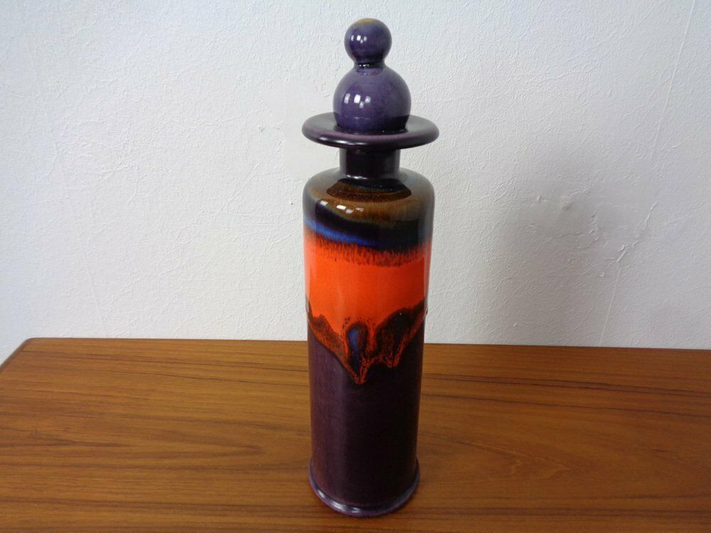 Large Pop Art Carafe With Stopper By Reneé Neue For Hutschenreuther, 1960s photo furniture