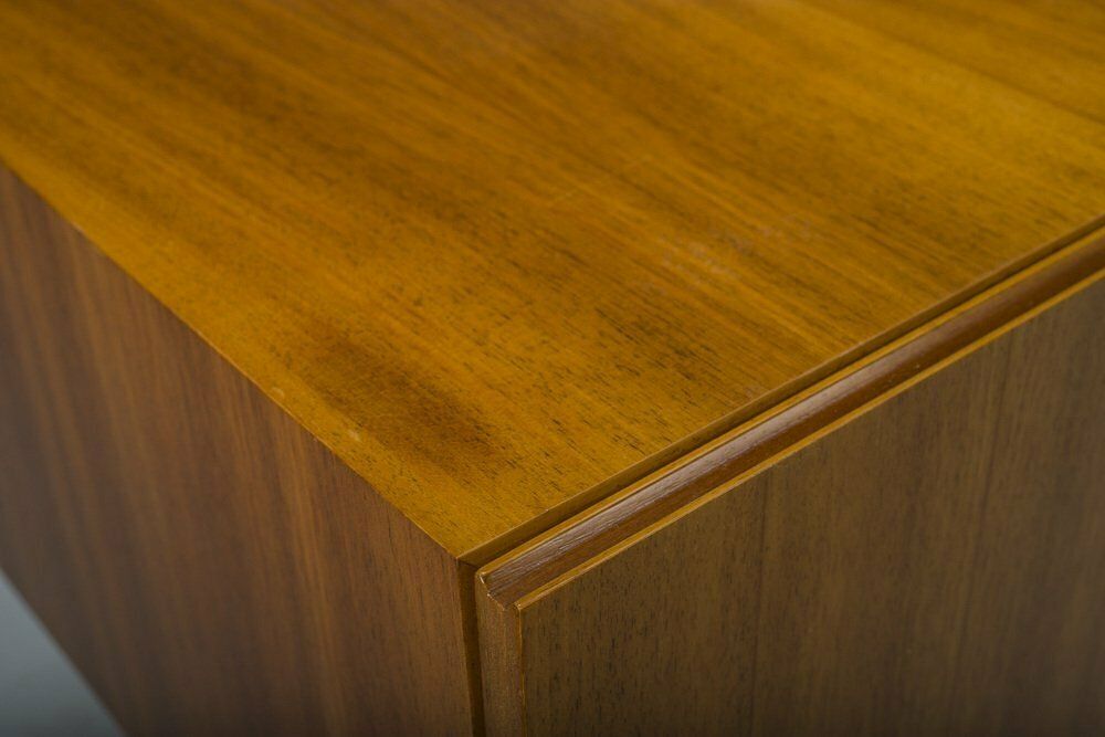 1640.8 Mid Century Wall Cabinet And Sideboard From Walunt, 1970s, Set Of 2 photo