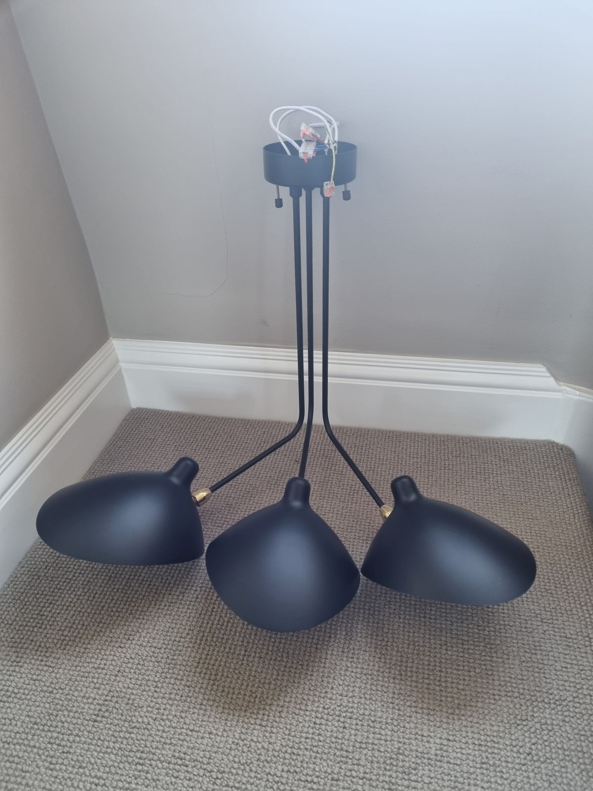 Swivel 3 Arm Ceiling Lamp