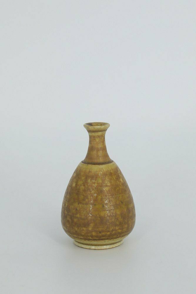 Kleine Mid Century Scandinavisch Moderne Bruine Stoneware Vaasjes Van Gunnar Borg Voor Gunnars Keramik Höganäs, Jaren 1960, Set Van 4 photo furniture