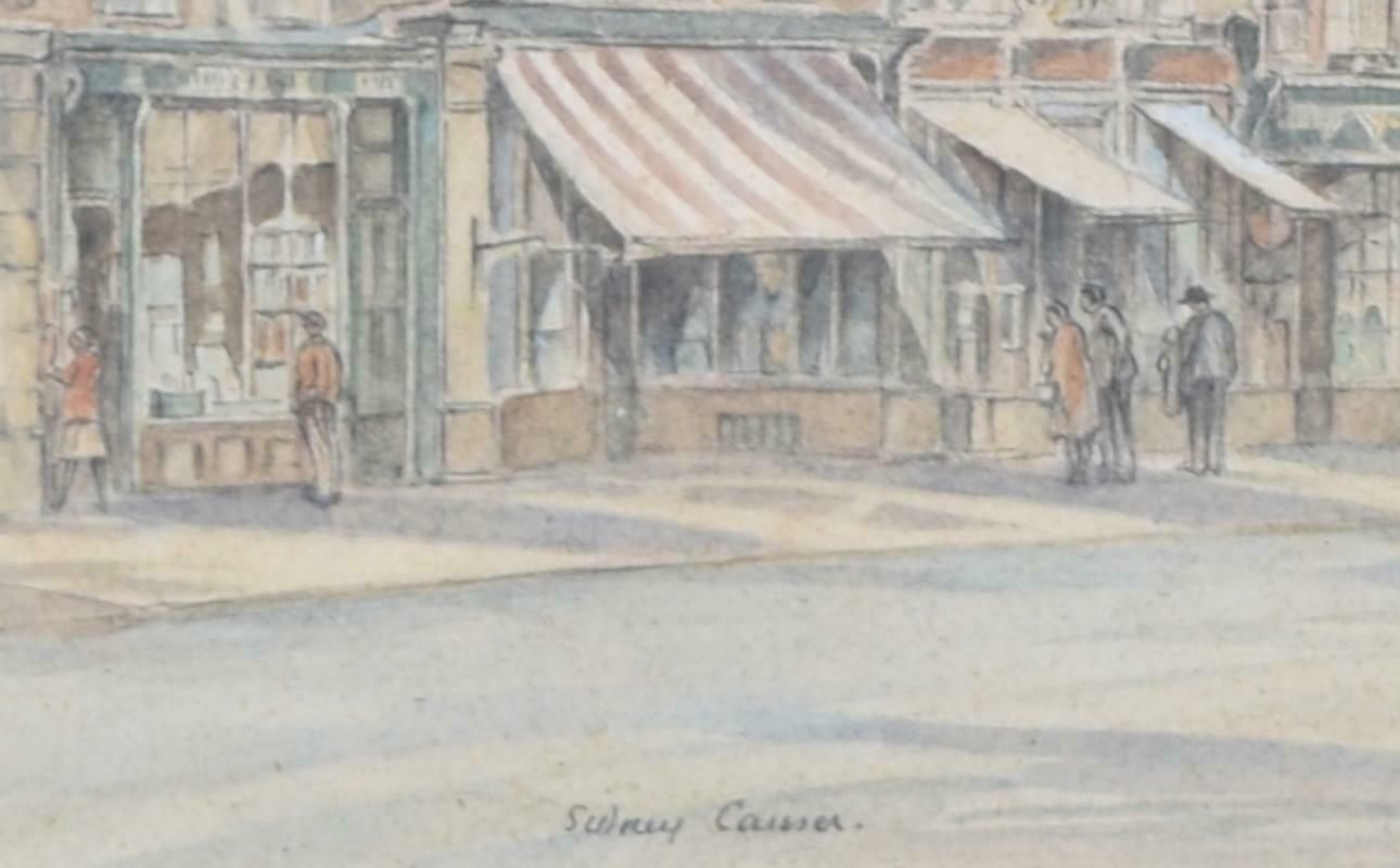 William Sydney Causer Queen's College, Oxford Watercolour By William Sydney Causer photo 1250.0