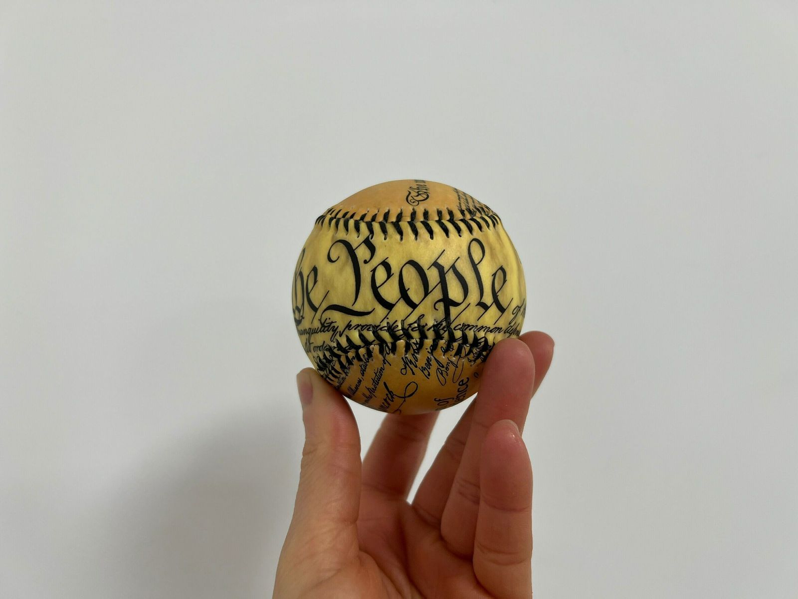 Constitution Of The United States Baseball (Ball), Constitution Preamble We The People, United States Constitution photo buy