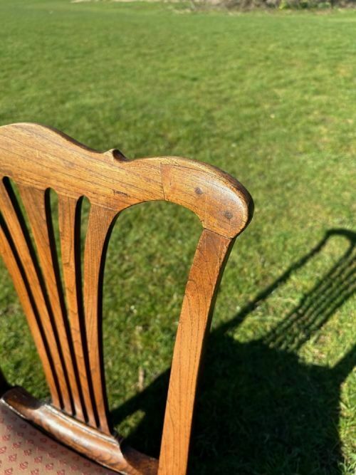 A Very Rare George III Elm Low Chair, Edinburgh 1770s photo vinterior