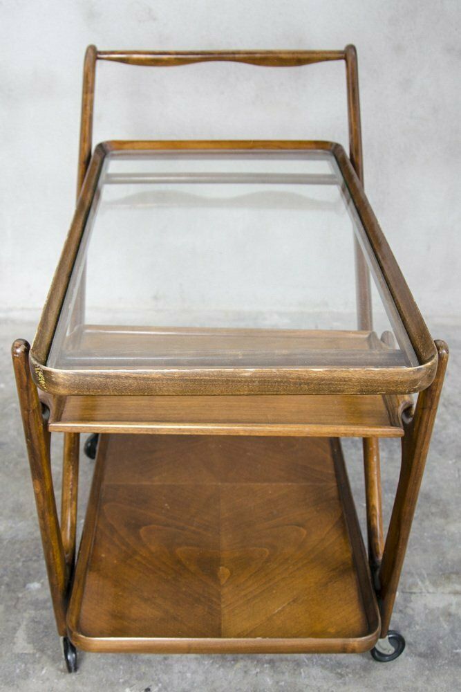 Mid Century Serving Trolley By Cesare Lacca For Cassina, 1950s photo for sale
