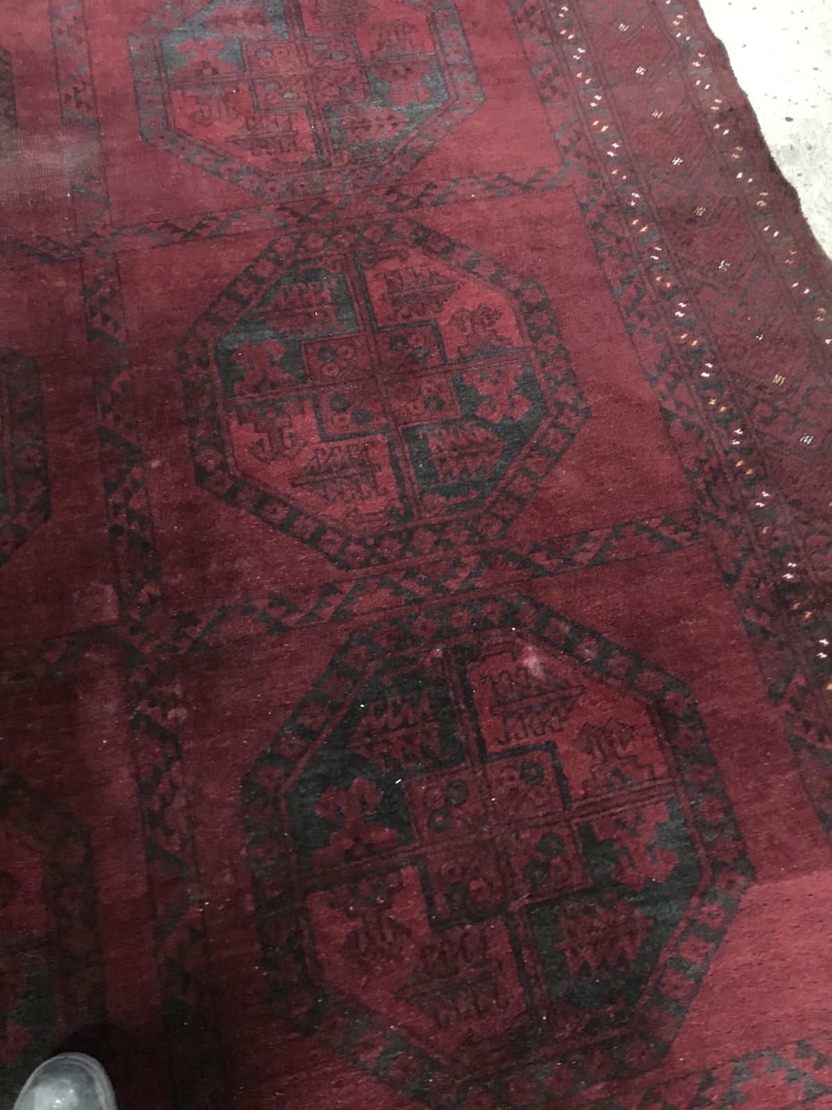 Large Antique Ersari Turkmen Wool Rug photo 1000.0