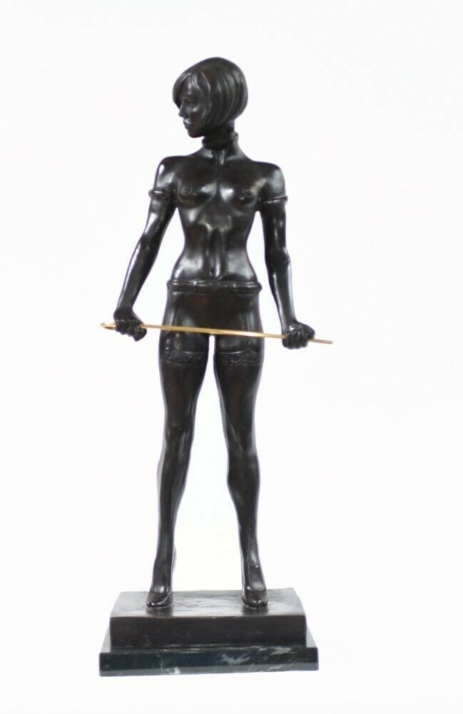 Erotic Bronze Statue   Dominatrix Bruno German Zach Nude