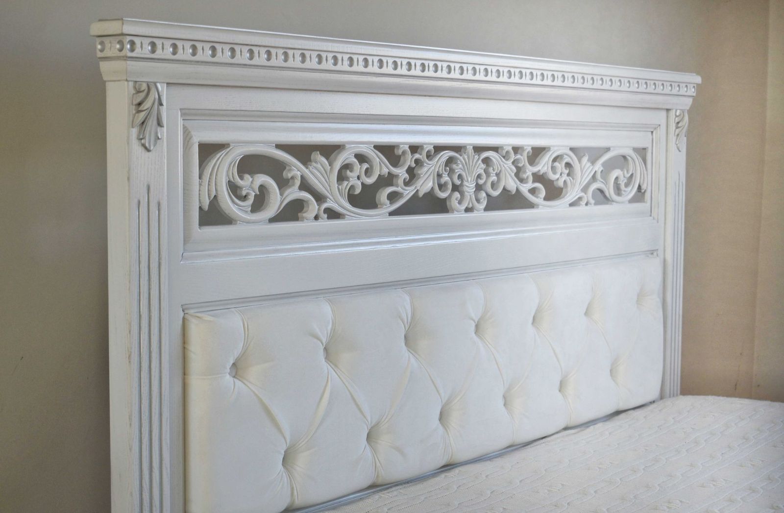 New Bed Natural Wood Ash Double photo for sale