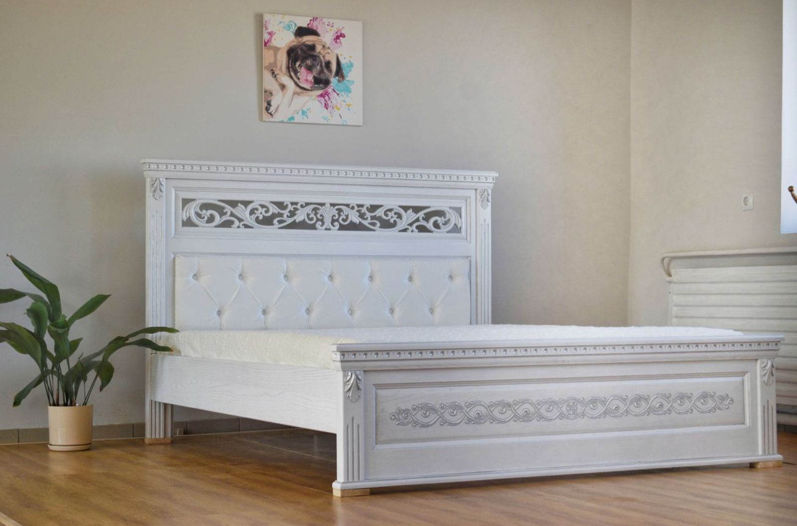 New Bed Natural Wood Ash Double photo vinterior