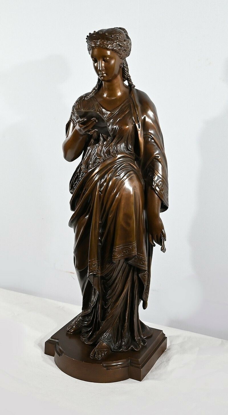 Important Bronze “The Letter” By Jl. Grégoire – Late 19th Century