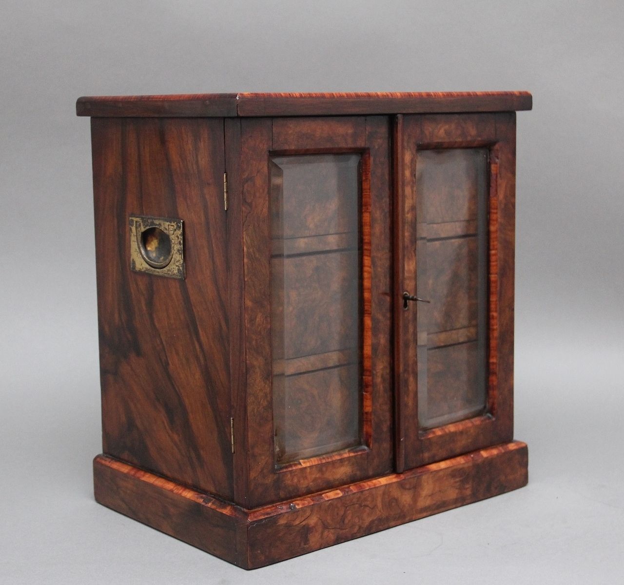 19th Century Walnut Table Cabinet photo for sale