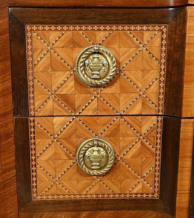 4734.67741982 Rosewood And Amaranth Chest Of Drawers, Louis XV / Louis XVI Transition Style – Late 19th Century photo