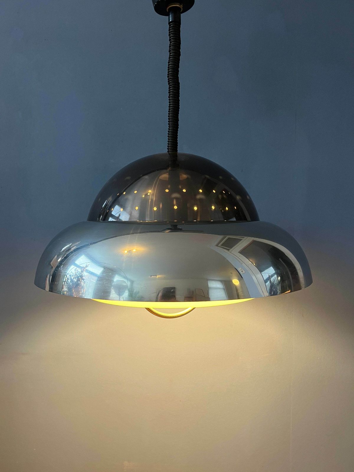 Mid Century Dijkstra Space Age Hanglamp photo Verlichting