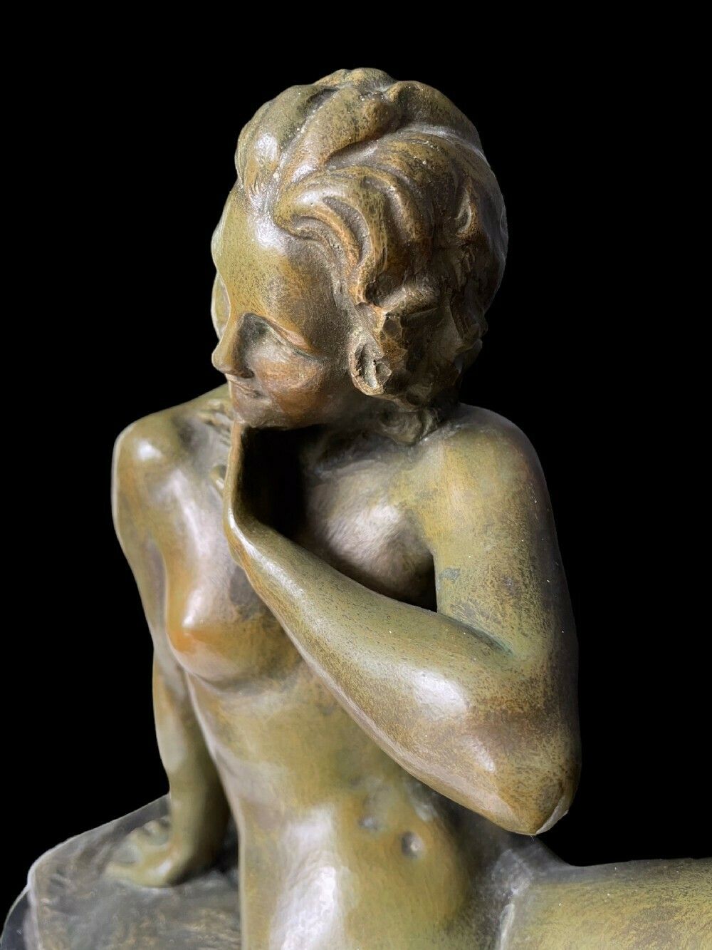 Art Deco Bronze Sculpture  By Ugo Cipriani photo 2950.0
