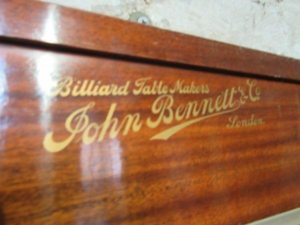 Antique Mahogany Snooker Scoreboard. John Bennett photo furniture
