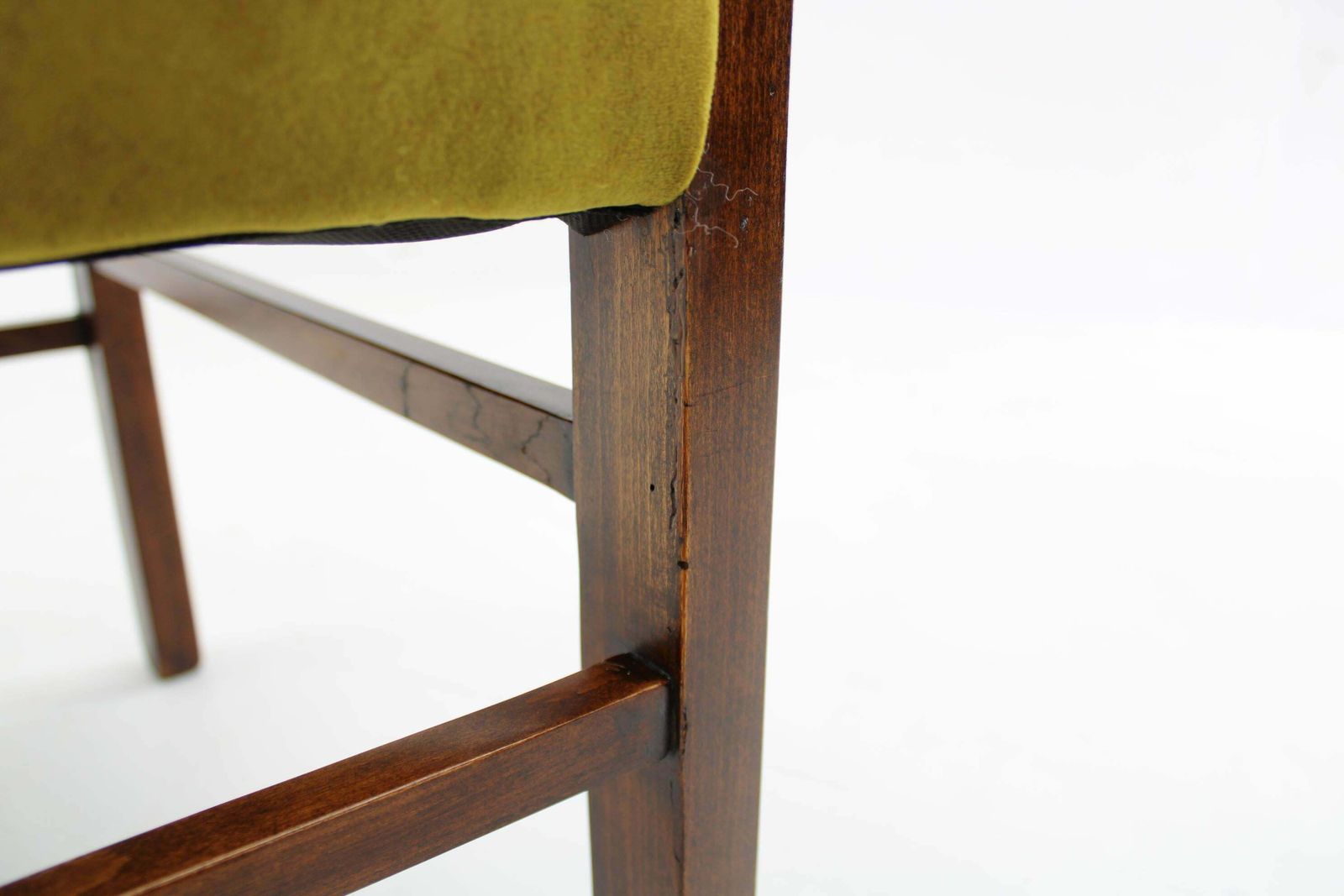photo buy 1940s Pair Of Restored Beech Art Deco Armchairs Czechoslovakia