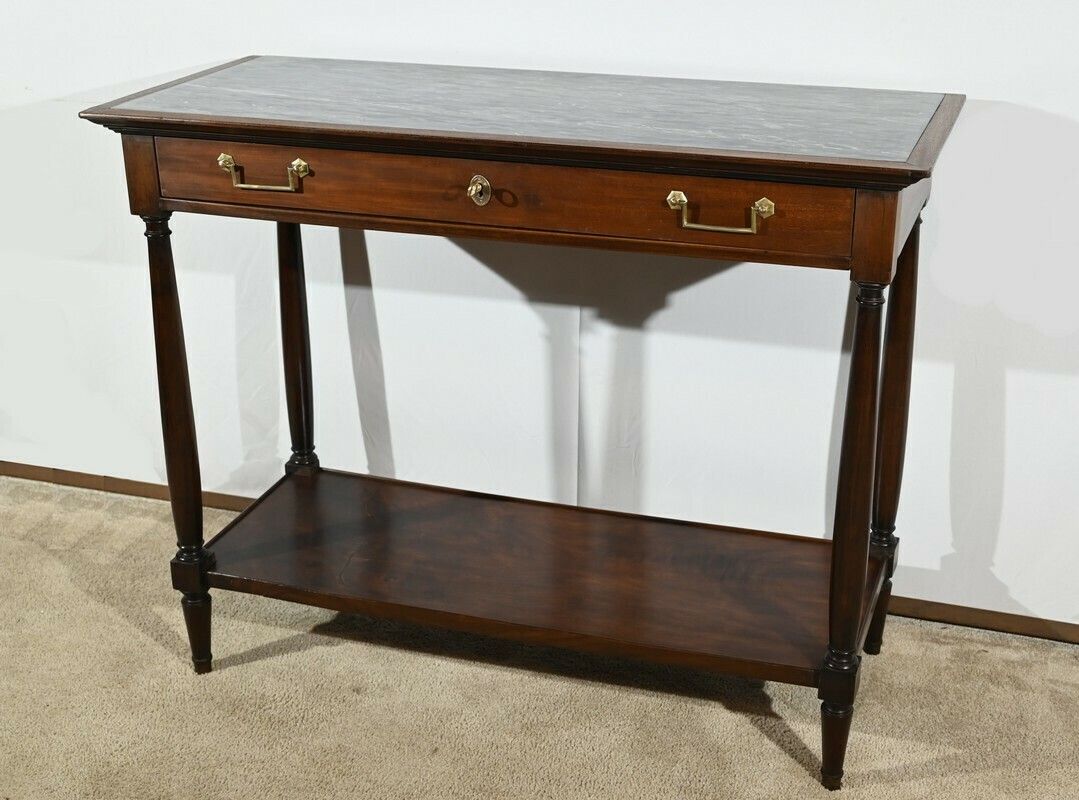 Mahogany Console, Louis XVI – 18th Century photo for sale