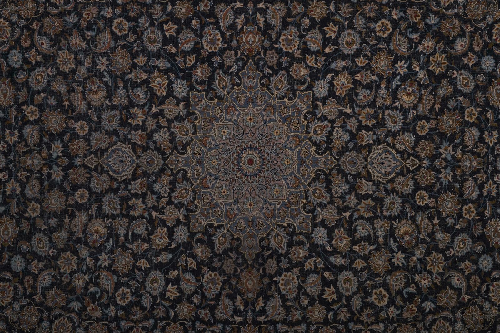 1950s Anatolian Wool Oushak Rug 296 X 404 Cm photo vintage