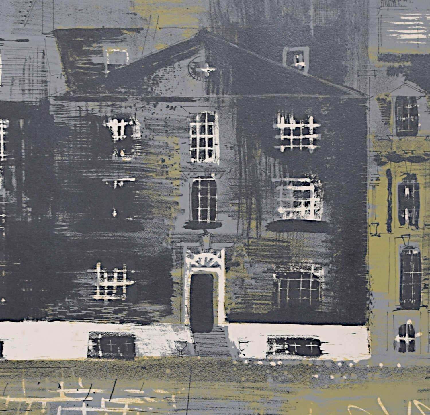 John Piper Ch Westminster School II Lithograph By John Piper 1961 photo for sale
